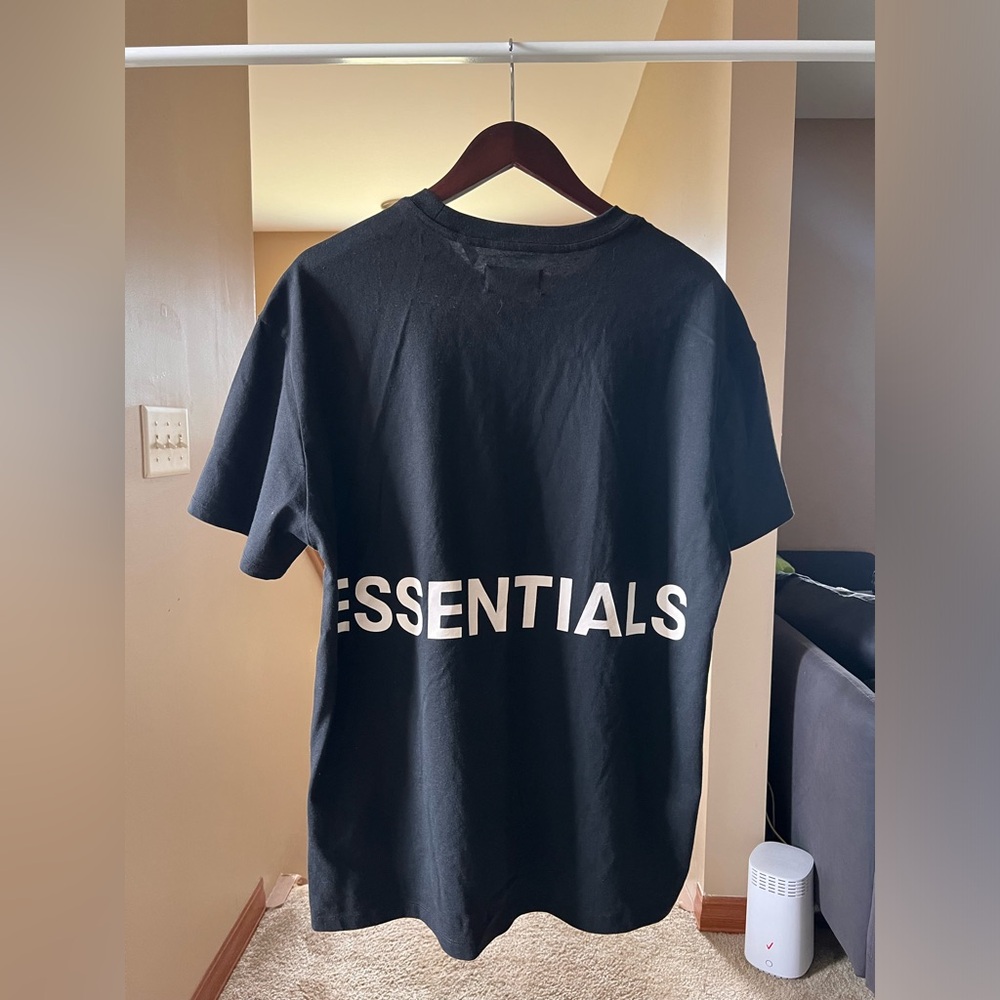Fear of God Essentials Classic Black T-shirt S